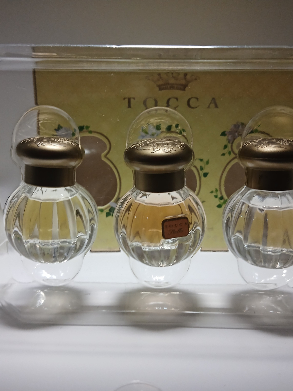 Tocca Gold Eau de Parfum Trio - yellow box